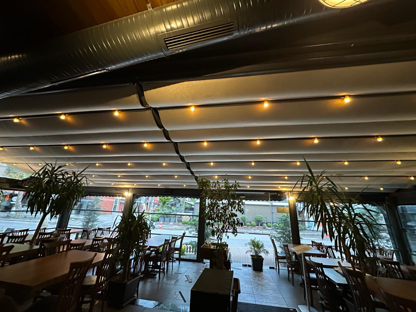 Akustik pergola uygulaması 4